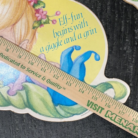 Herself the Elf Vintage 1983 Plywood Wall Decor Set of 3 - Picture 8 of 14